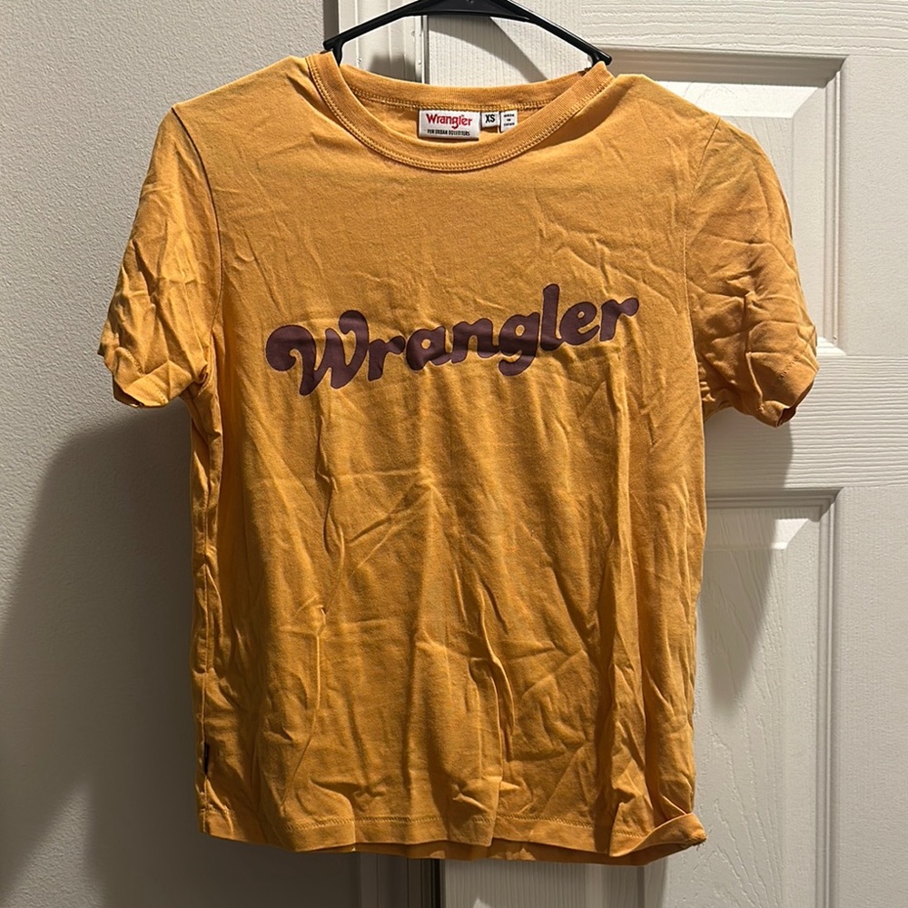 Vintage Wrangler Mustard Yellow T-Shirt